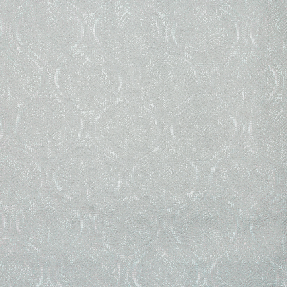Newton Collection: Mild Quarterfoil Curtain Fabric; 288cm, Grey 1