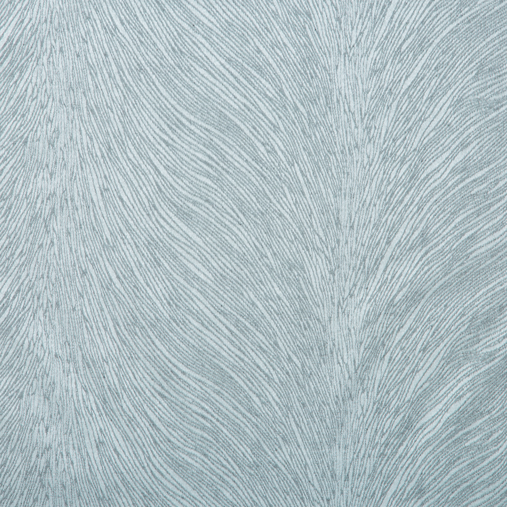 Safir Collection: Polyester Cotton Jacquard Fabric, 280cm, Silver Blue 1