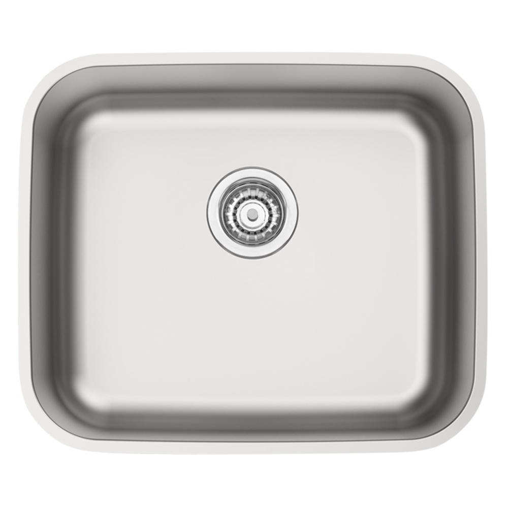 Stainless Steel Inset Wash Bowl +Waste: Single Bowl;(40x34x18