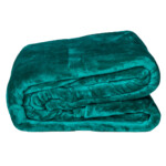 Domus: Microfiber Flannel Blanket; (220x240)cm, Green