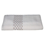 Brick Bath Towel; (70x140)cm, Beige