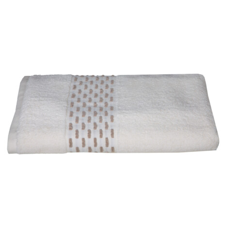 Brick Bath Towel; (70×140)cm, Beige 1