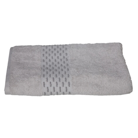 Brick Bath Sheet; (81×163)cm, Grey 1
