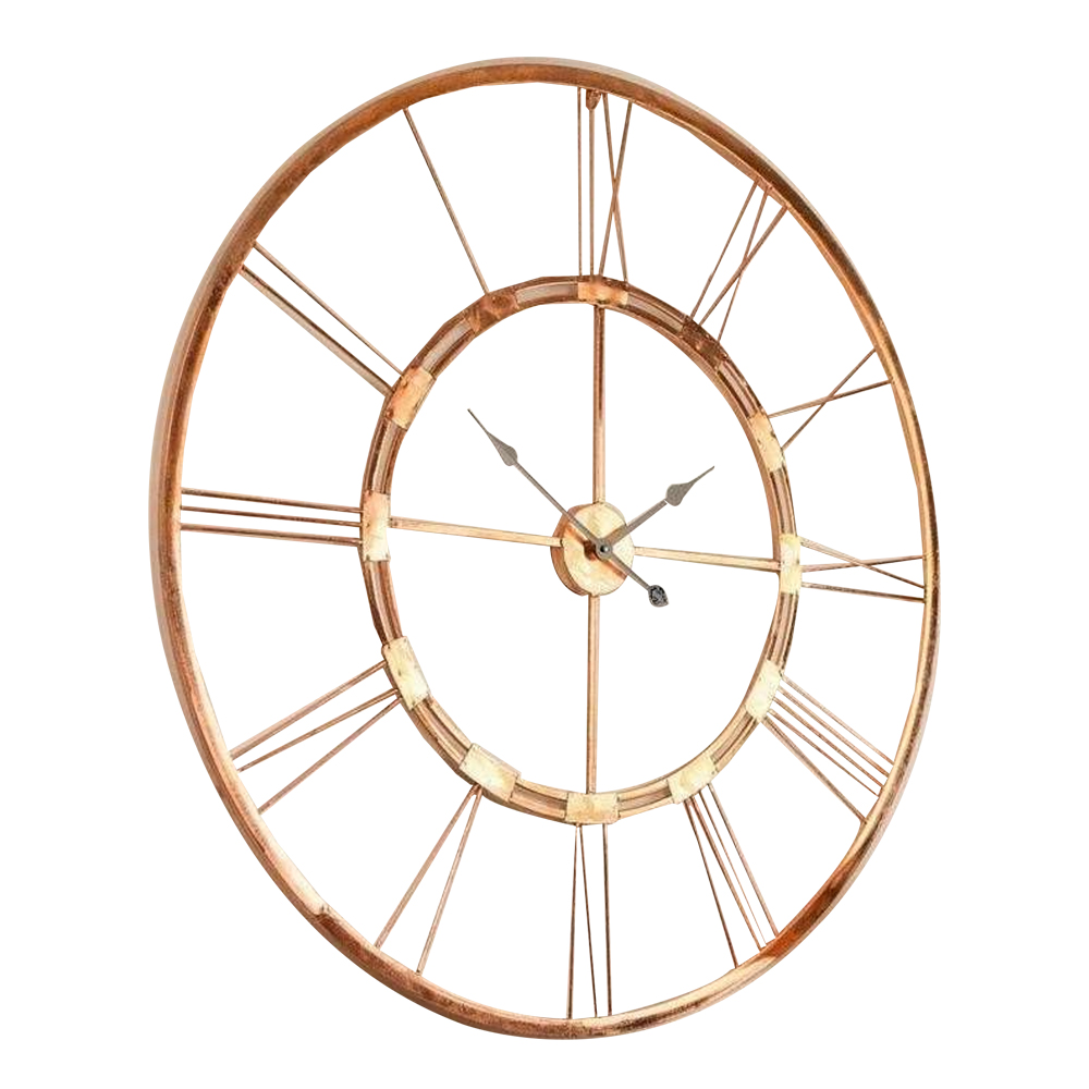 Copper Powder Coated Clock; (60X60)cm, Copper | TACC - shop online today!