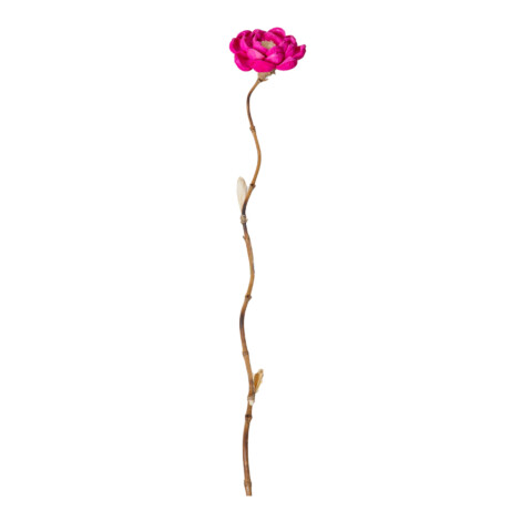 Bamboo Stick Dry Flower Lotus Design, Pink 1