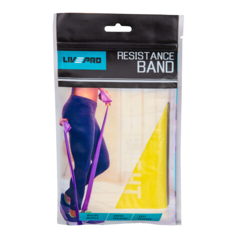 Latex Resistance Band; Extra Large, Yellow 1