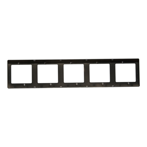 Domus: 5 Nos Switch/Socket Connection Back Plate, Grey 1