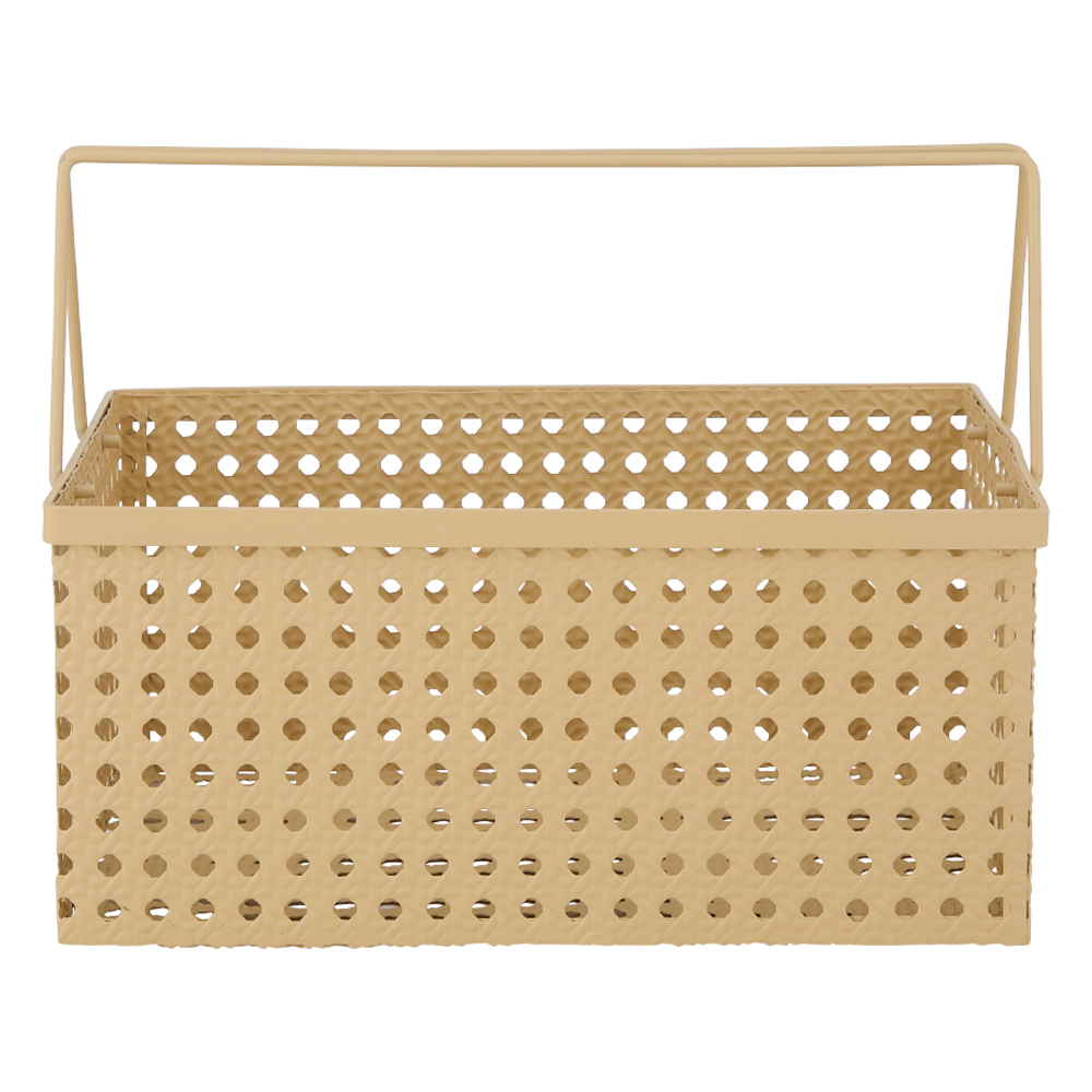 Onitsuka Handy Storage Basket; (26.5x16x20)cm, Beige