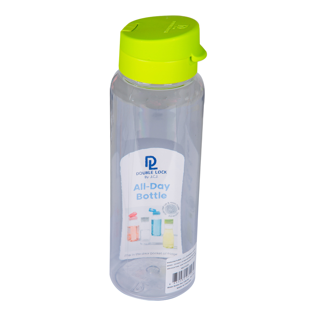 Double Lock Water Bottle; 1200ml, Green 1
