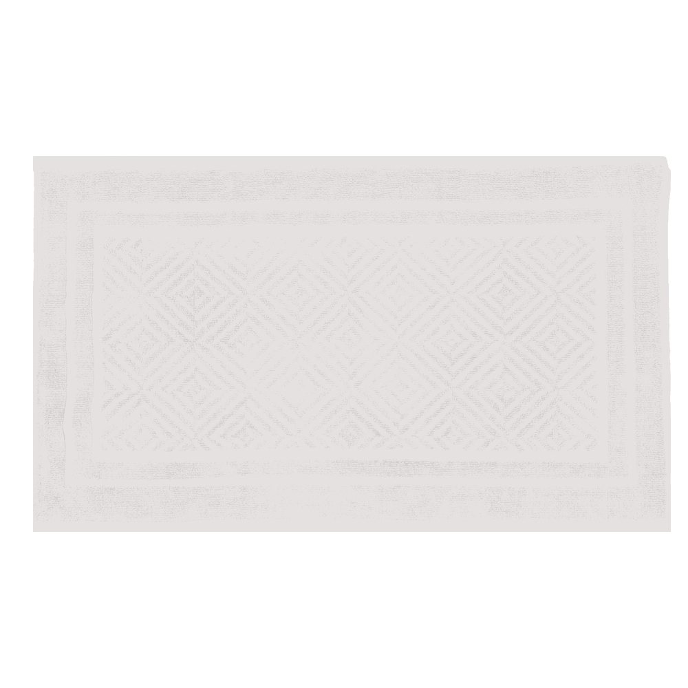 Ember Bath Towel, Cotton; (43×71)cm, White 1