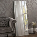 Decorative Standing Mirror With Frame; (60x160)cm