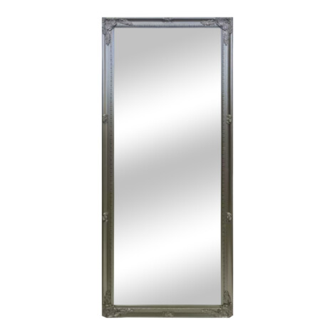 Decorative Standing Mirror With Frame; (60×160)cm, Silver 1