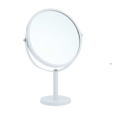 Foss Round Table Standing Mirror; (16.5×7