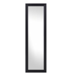 Jazper Wall Mirror; (30x120)cm, Black