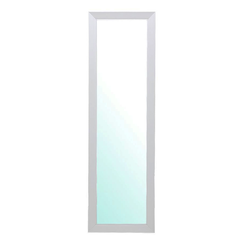 Jazper Wall Mirror; (30×120)cm, White 1