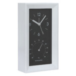 Chaly Alarm Clock; (11.2x5.5x20.2)cm, Black/White