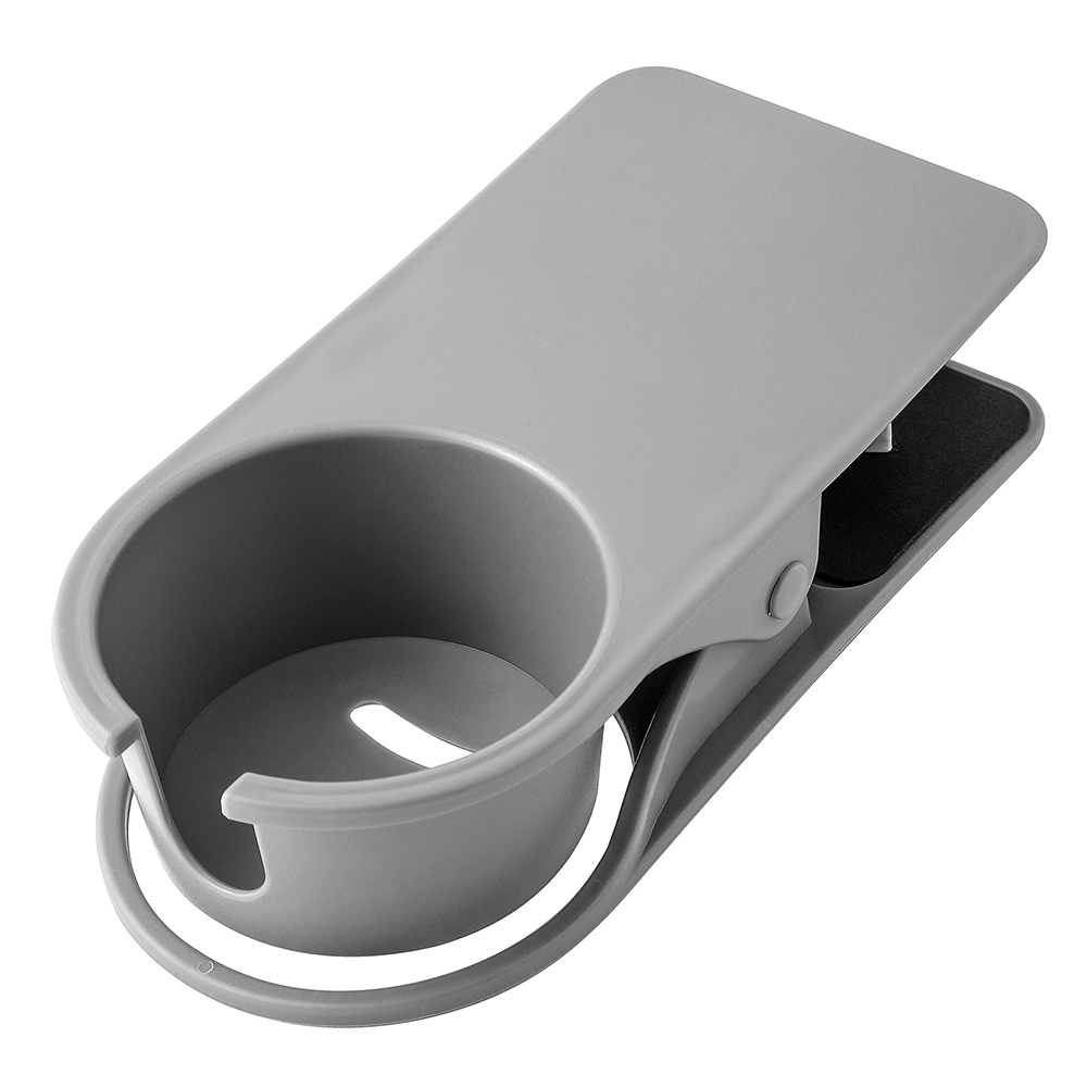 Office Desk Side Water Cup Clip; (20×10)cm, Grey 1