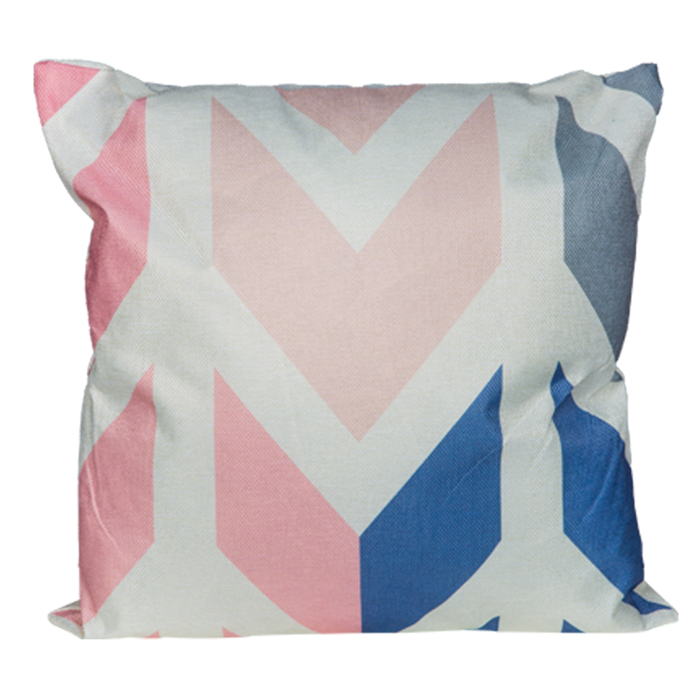 Outdoor Pillow; (45×45)cm, Pink/Blue 1