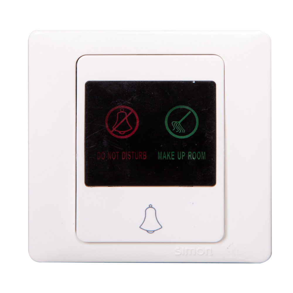 Simon Door Bell with DND & MUR indicator, White 1