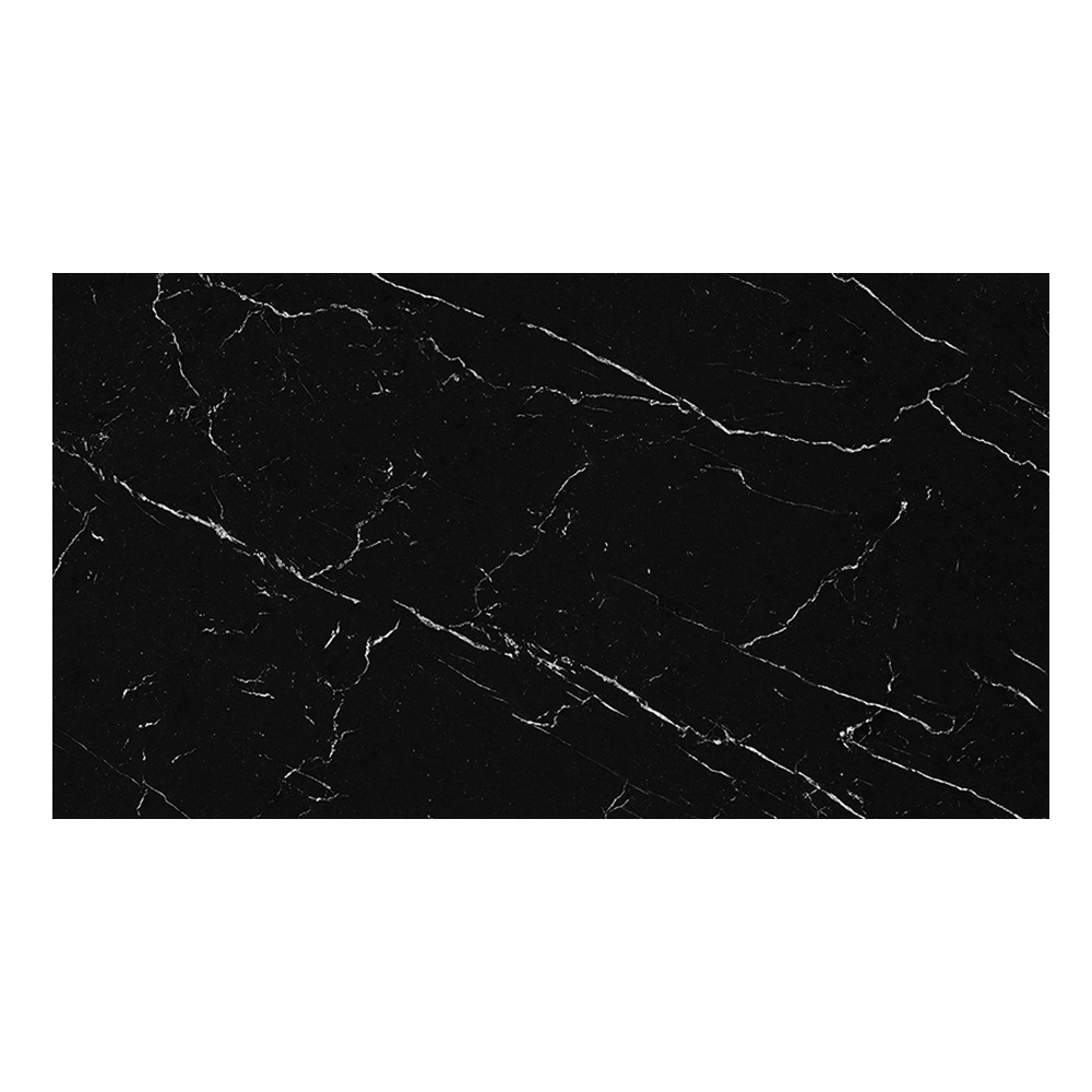 Nero Marquina NM01 R: Polished Sintered Stone Slab; (320.0×150.0x0