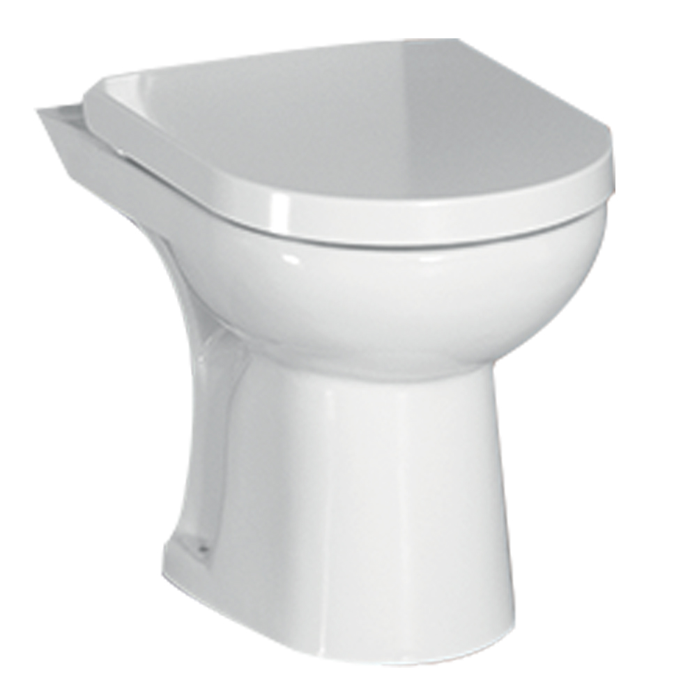 Tapis Gemme: WC Pan Closed Coupled, White 1
