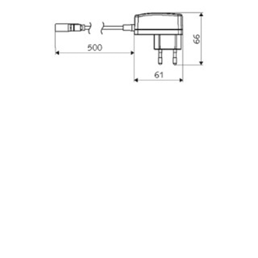 Schell: Transformer With Plug For Wash Basin Tap, 100–240V/ 50-60 Hz
