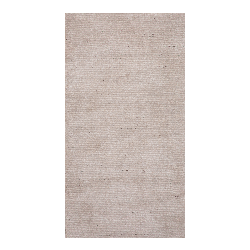 Balta: Moon Plain Carpet Rug; (80×150)cm, Beige/Brown 1
