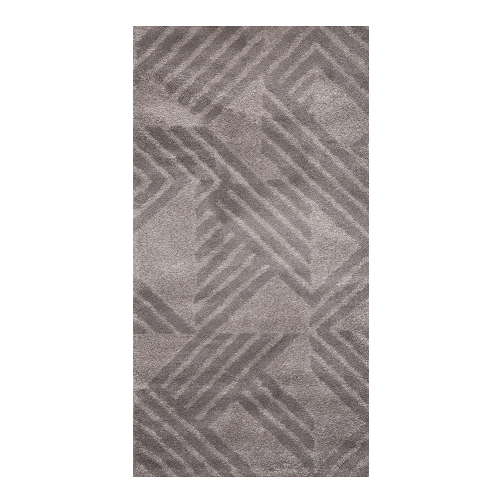 Balta: Moon Abstract Pattern Carpet Rug; (80×150)cm, Grey  1