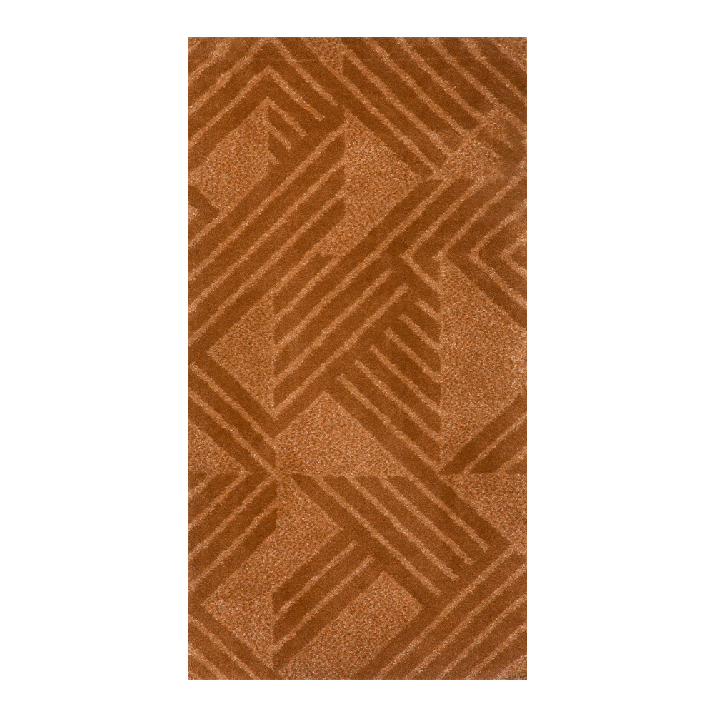 Balta: Moon Abstract Pattern Carpet Rug; (200×290)cm, Brown 1