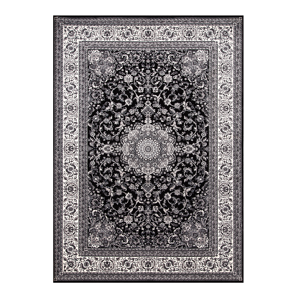 Dilek: Dilber Floral Persian Carpet Rug; (200×290)cm, Grey 1