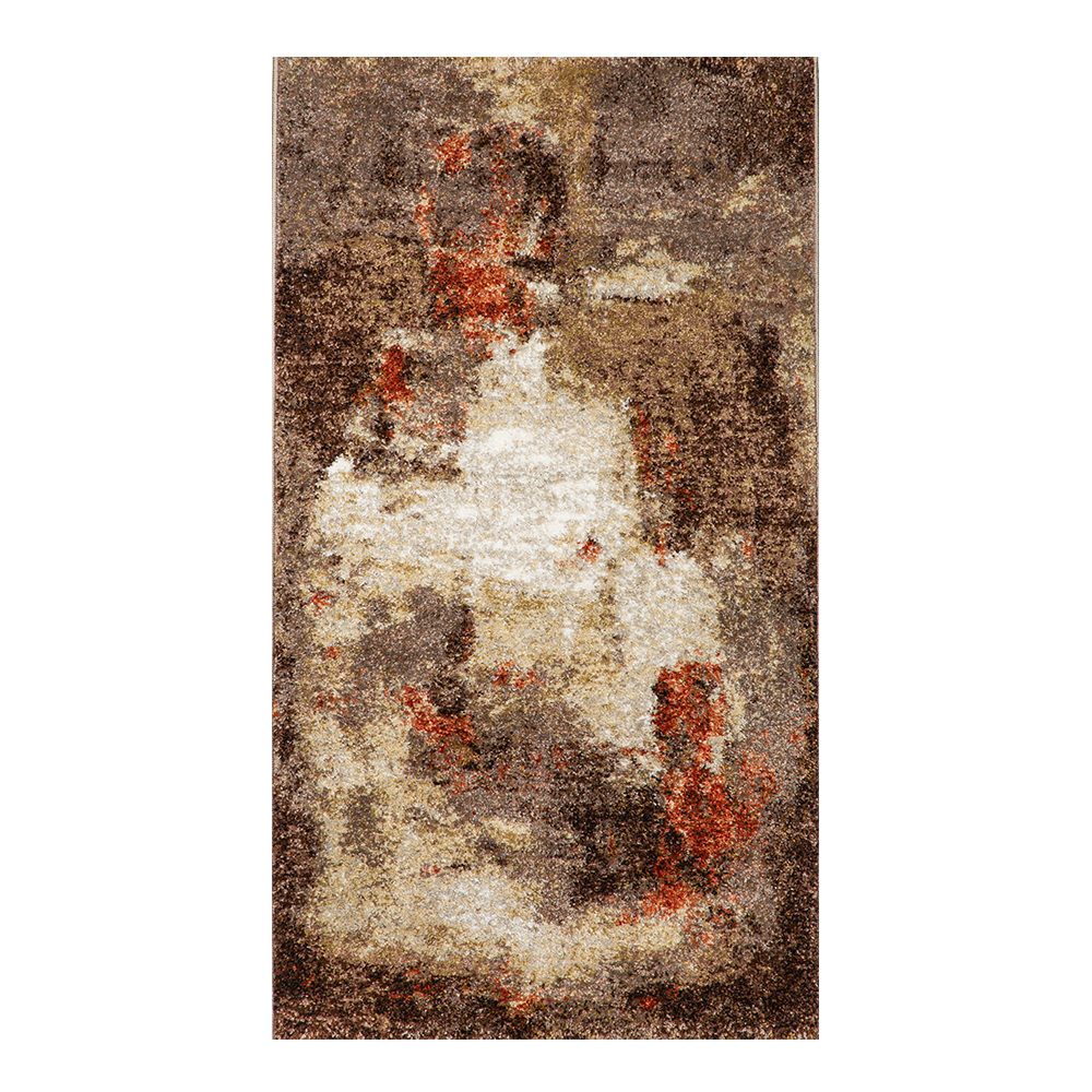 Oriental Weavers: Omnia Abstract Carpet Rug; (80×150)cm, Dark Sierra Gold 1