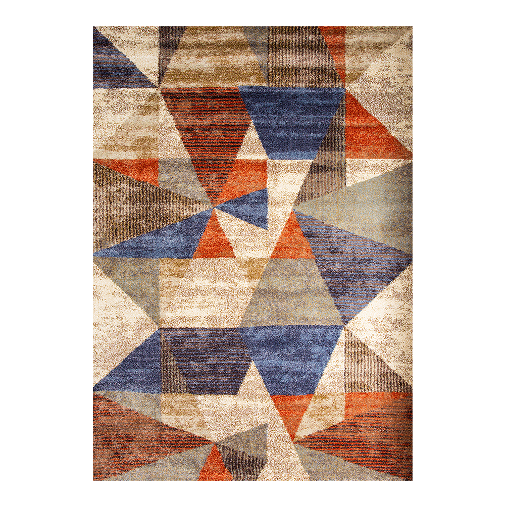 Oriental Weavers: Omnia Geometric Series Carpet Rug; (80×150)cm, Multicolor 1