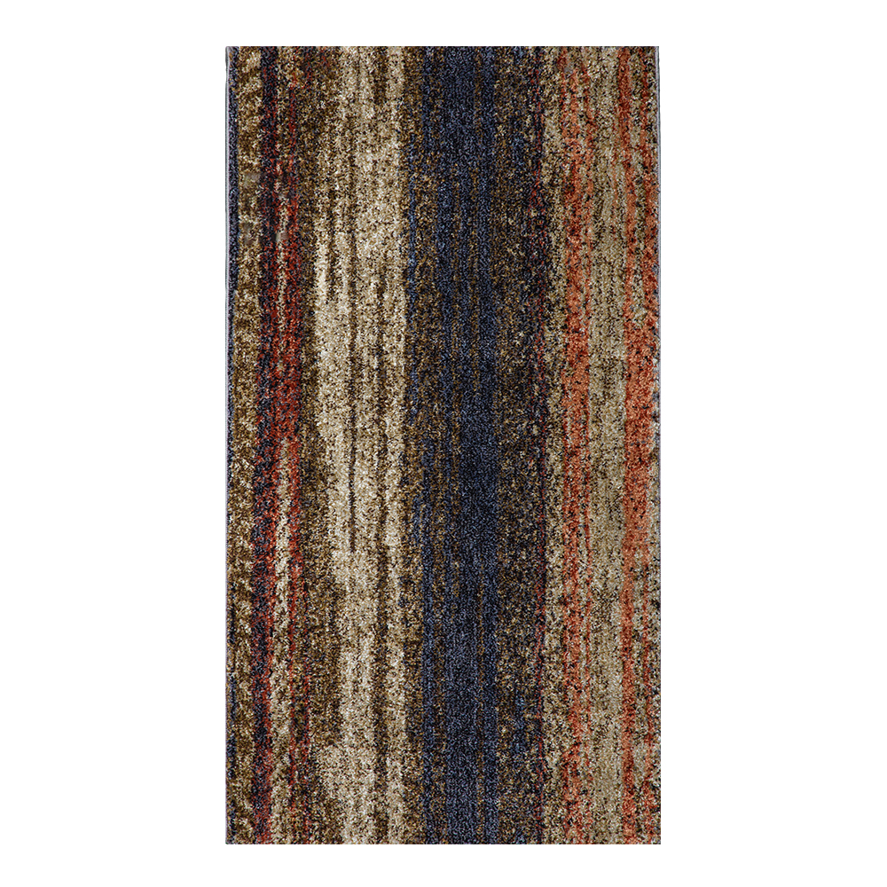 Oriental Weavers: Omnia Striped Carpet Rug; (80×150)cm, Multicolor 1