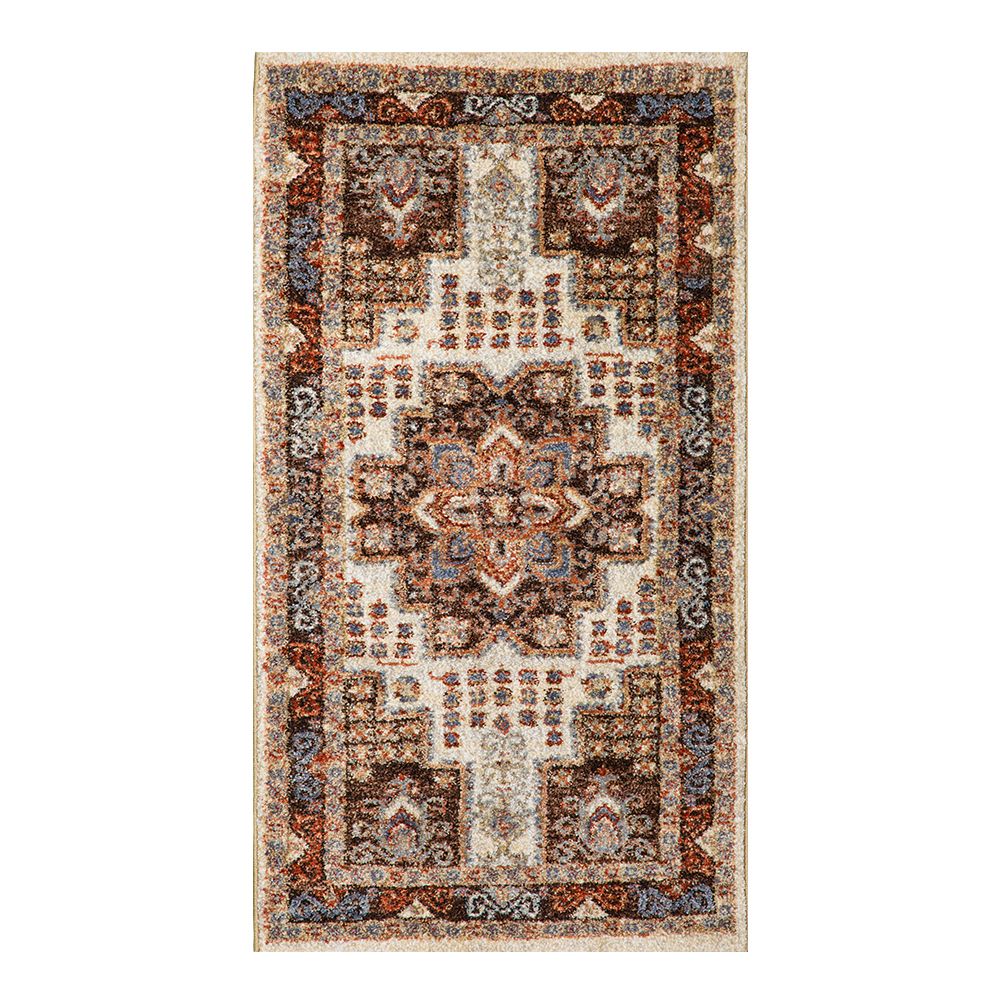Oriental Weavers: Omnia Persian Carpet Rug; (80×150)cm, Brown 1