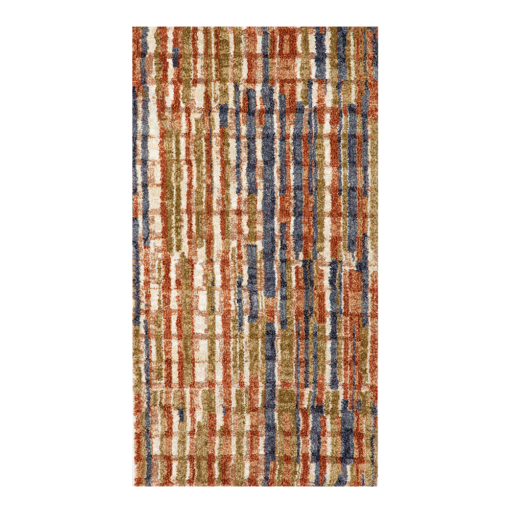 Oriental Weavers: Omnia Abstract Stripe Carpet Rug; (80×150)cm, Multicolor 1