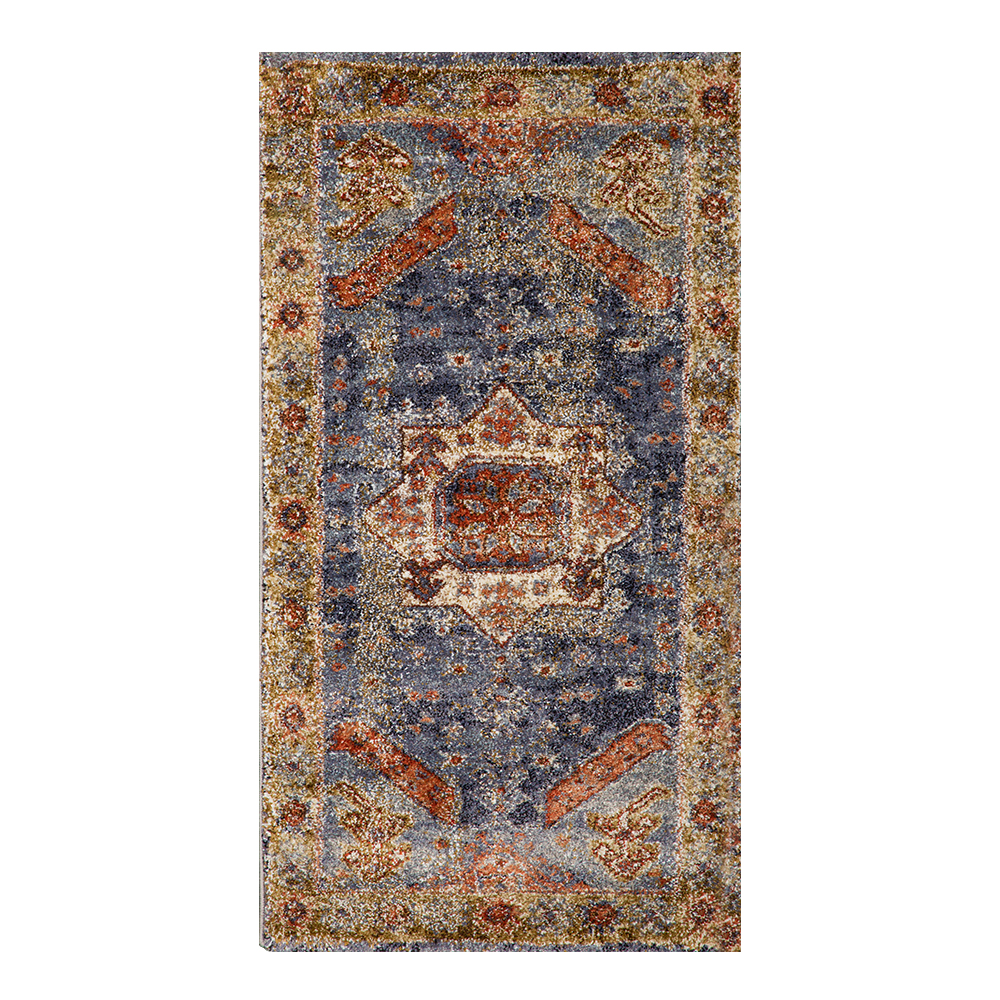 Oriental Weavers: Omnia Persian Carpet Rug; (160×230)cm, Orange Blue 1