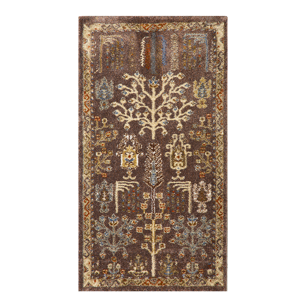 Oriental Weavers: Omnia Tree Pattern Carpet Rug; (160×230)cm, Brown 1