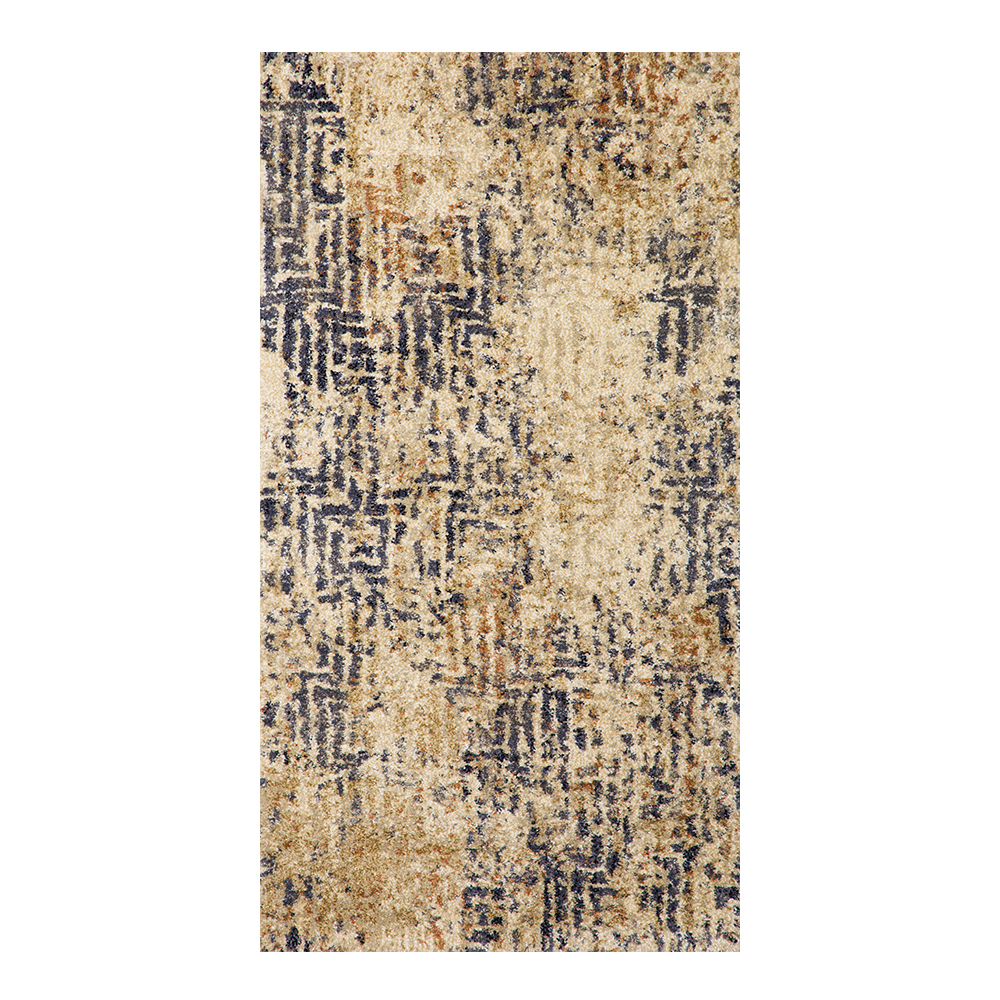 Oriental Weavers: Omnia Abstract Fade Carpet Rug; (160×230)cm, Gold/Navy Blue 1