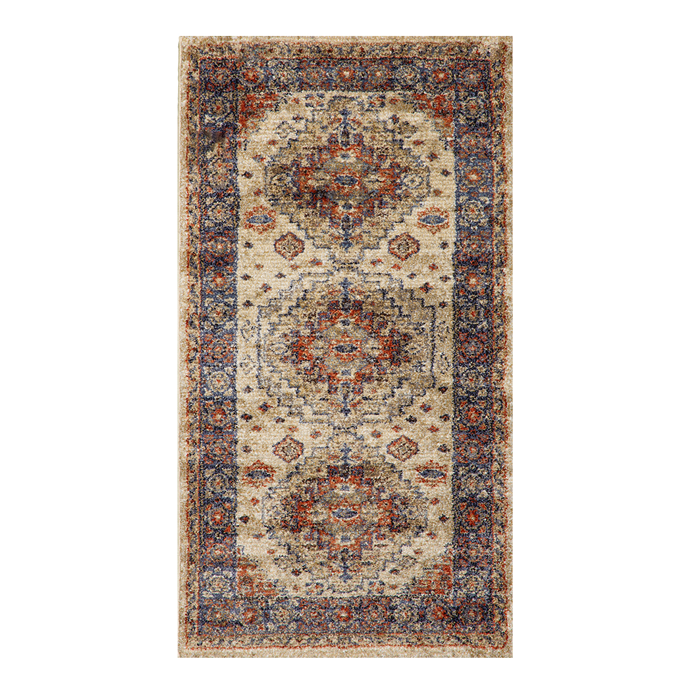 Oriental Weavers: Omnia Persian Carpet Rug; (160×230)cm, Brown and Rust 1