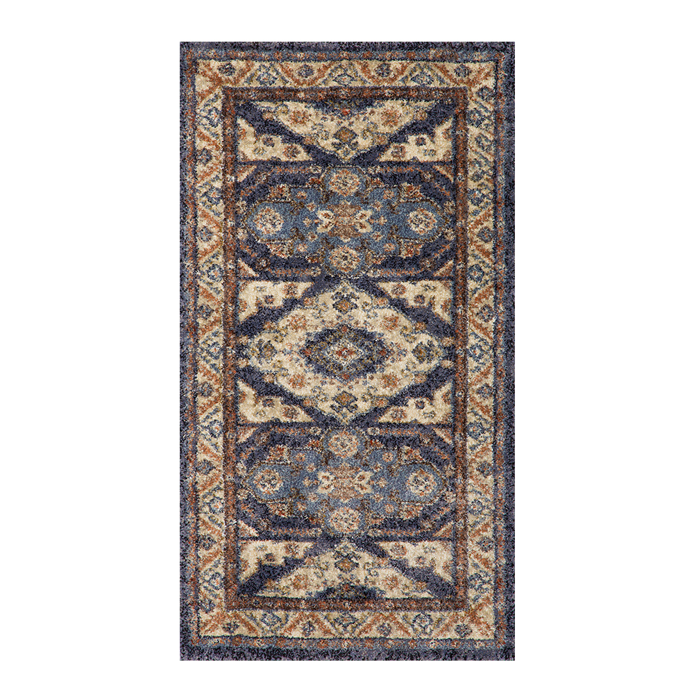 Oriental Weavers: Omnia Floral Medallion Carpet Rug; (160×230)cm, Blue Multi 1