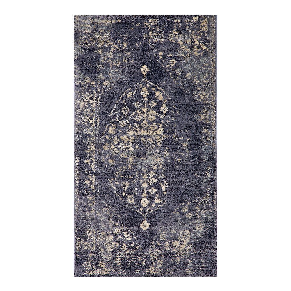 Oriental Weavers: Omnia Medallion Carpet Rug; (160×230)cm, Blue Grey 1