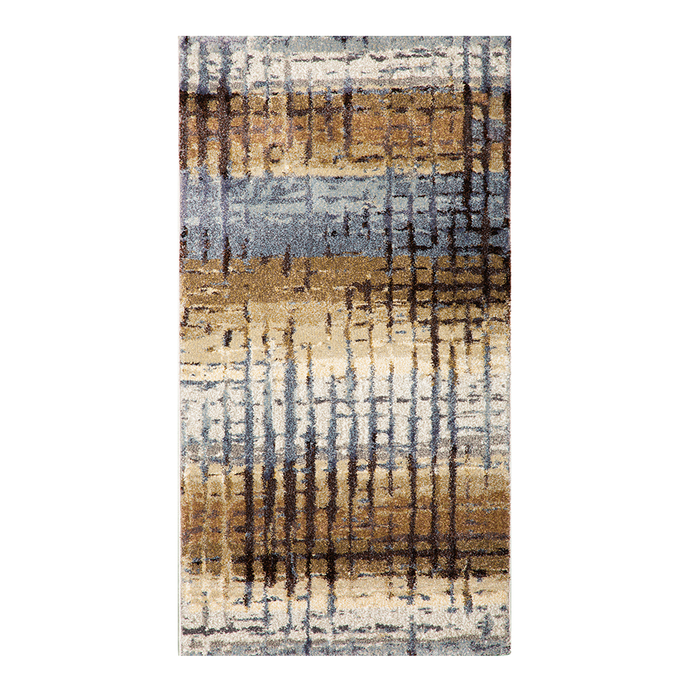 Oriental Weavers: Omnia Striped Carpet Rug; (160×230)cm, Blue/Multi 1