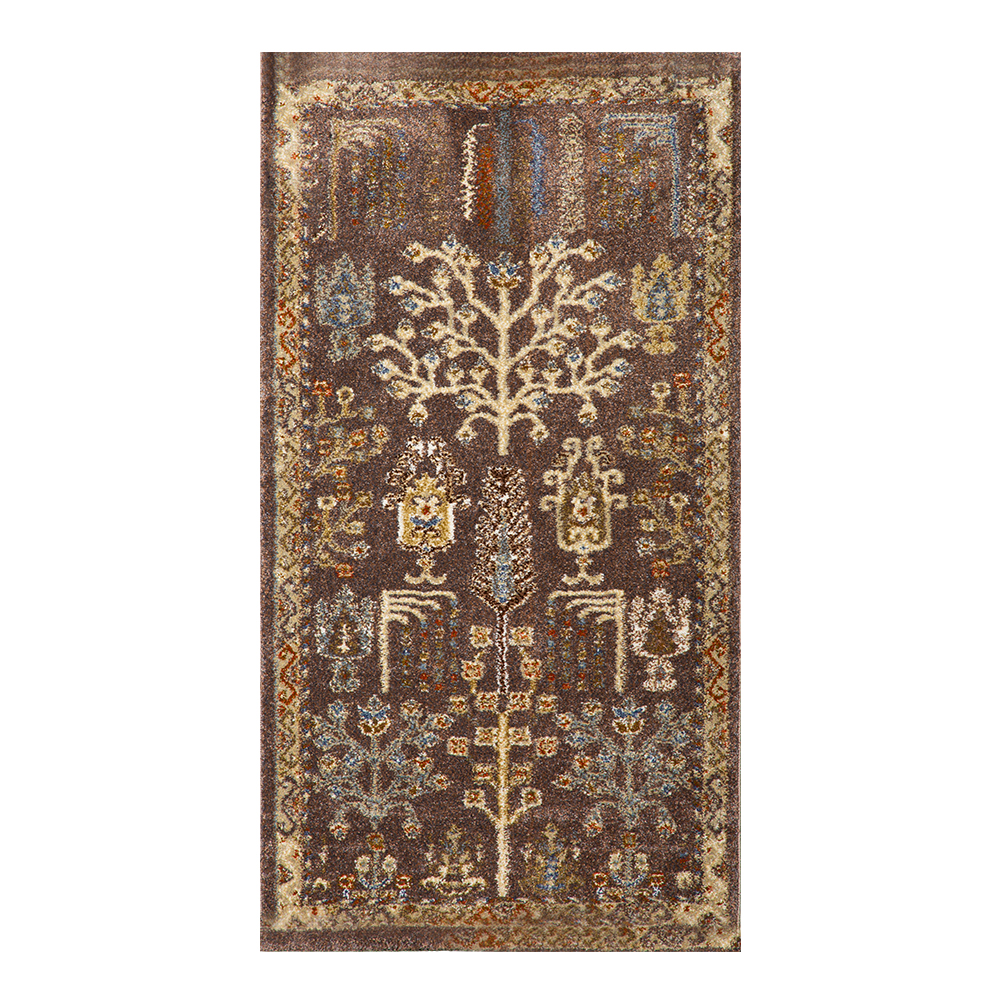 Oriental Weavers: Omnia Tree Pattern Carpet Rug; (200×290)cm, Brown  1