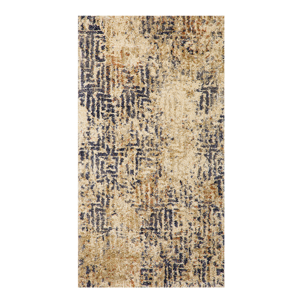 Oriental Weavers: Omnia Abstract Fade Carpet Rug; (200×290)cm, Gold/Navy Blue 1