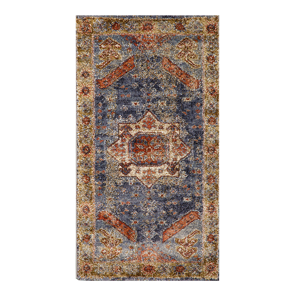 Oriental Weavers: Omnia Persian Carpet Rug; (240×340)cm,Orange Blue  1