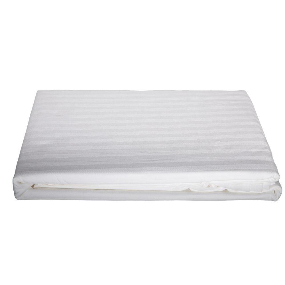 Domus: Single Flat Bed Sheet, 1pc; (180X280)cm, White