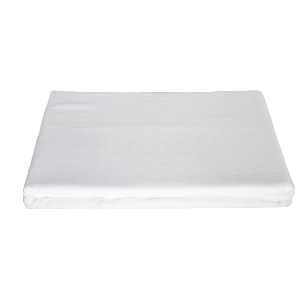 Domus: Super King Flat Bed Sheet, 1pc; (285x275)cm, White