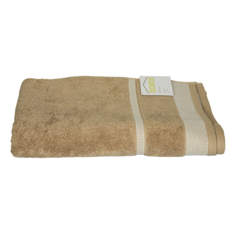 Bath Towel; (90×160)cm, 100% Cotton, 600gsm, Taupe 1