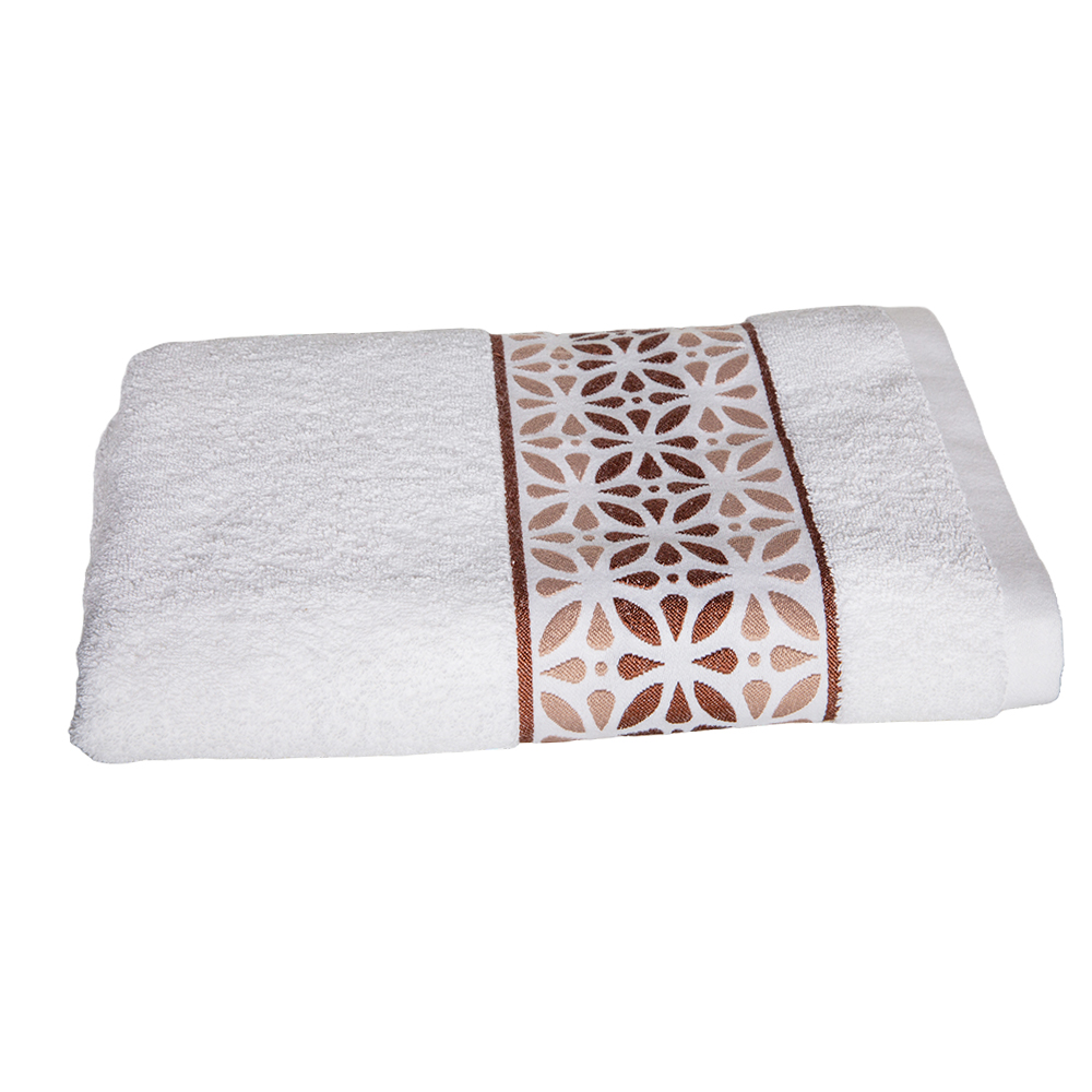 Wing Bath Towel; (70x140)cm, White