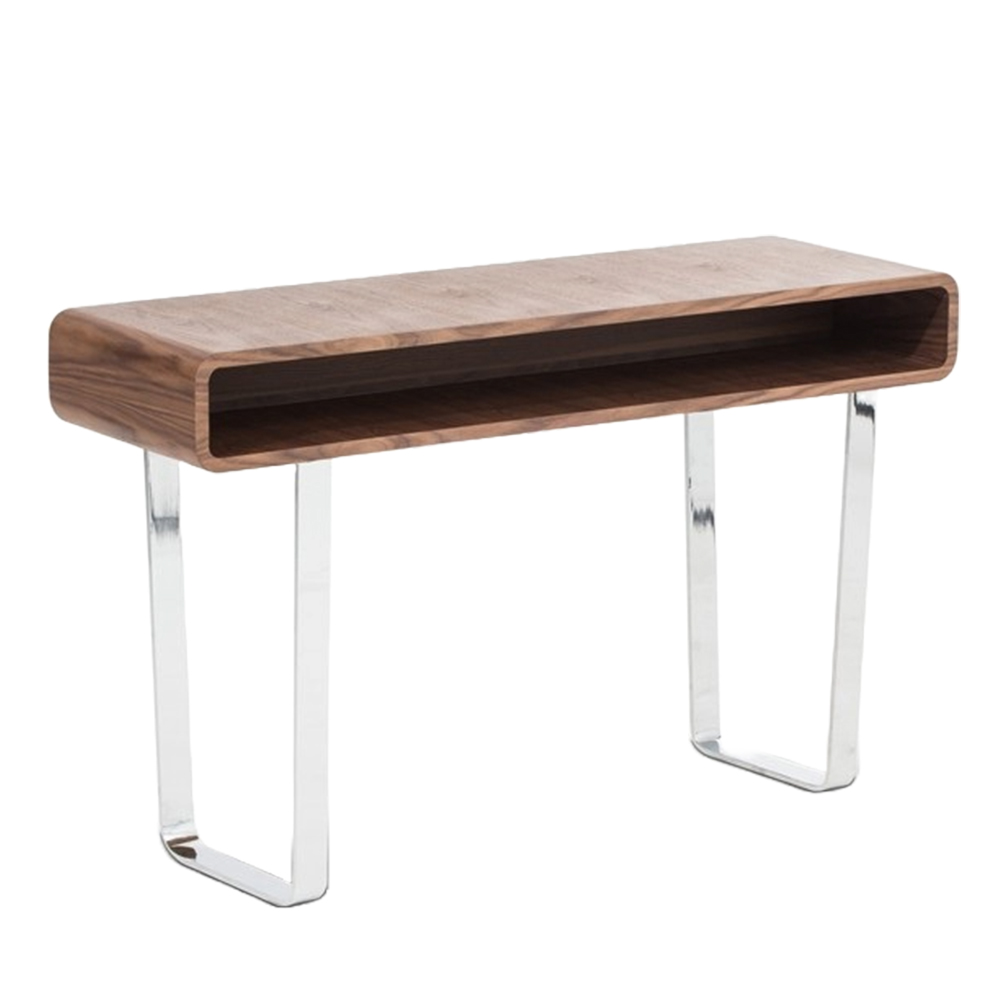 Console Table: (120x40x75)cm, Walnut 1